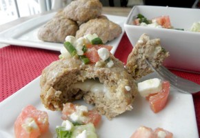 stuffed turkey burgers