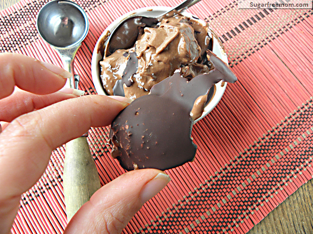 Chocolate Hardening Sauce [a.ka. Magic Shell] No Sugar Added