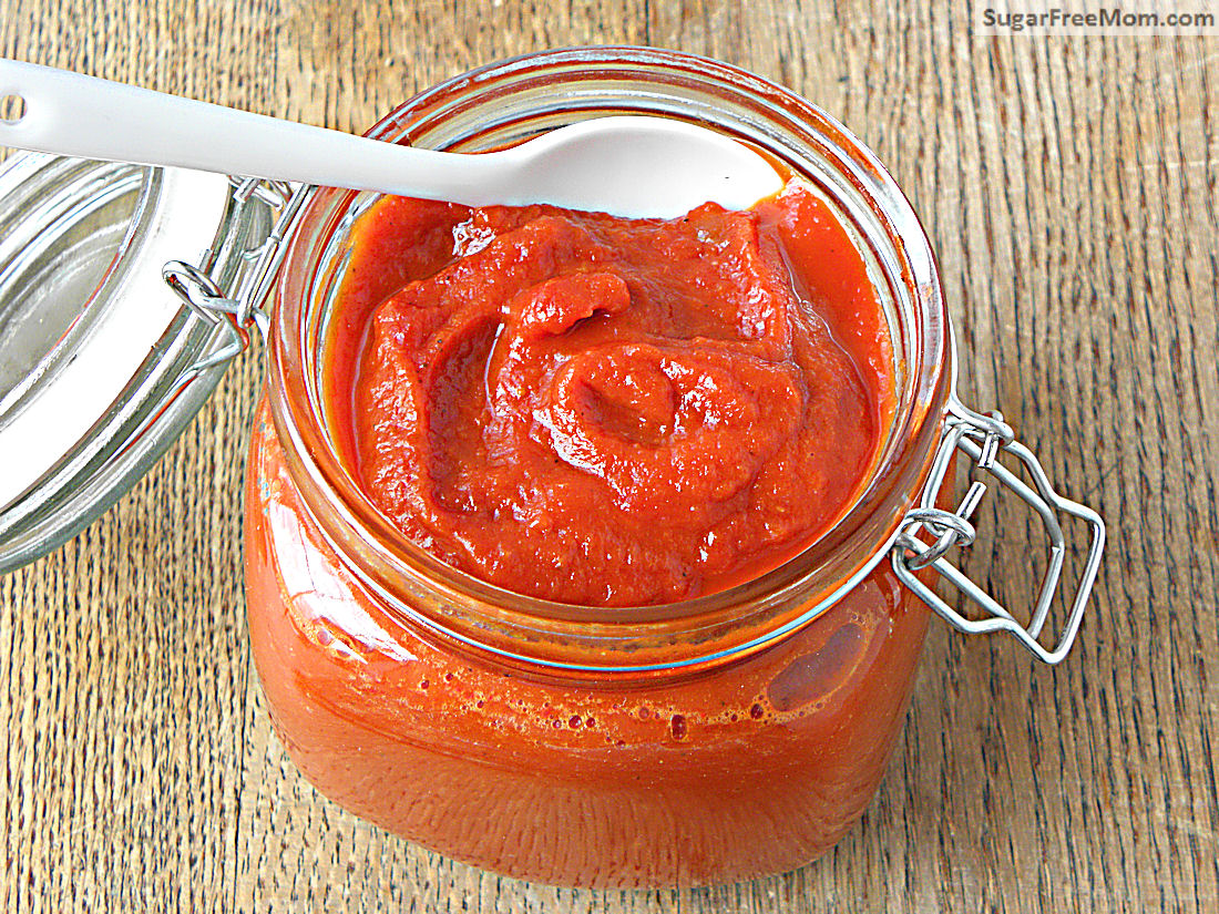 Healthier Homemade Tomato Ketchup