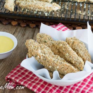 Healthy Baked Chicken Fingers {Gluten Free}