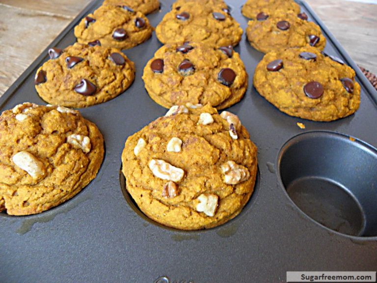 Pumpkin Spice Muffins: Refined Sugar Free