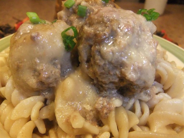 Creamy Crock Pot Meatballs