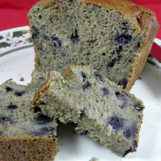 Sugar-Free Blueberry Banana Bread
