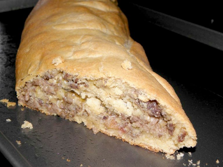 Whole Wheat Bacon Cheeseburger Calzone