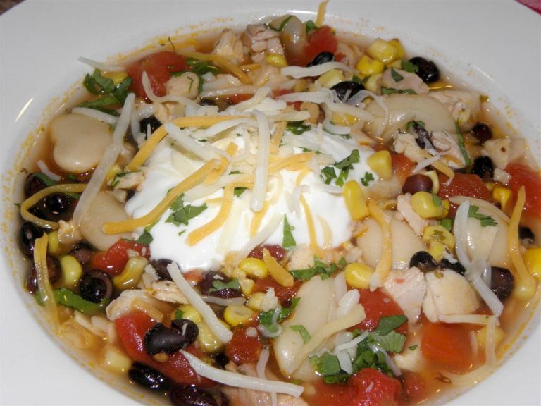 Crock Pot Chicken & Bean Stew: A Left-Over Chicken Recipe