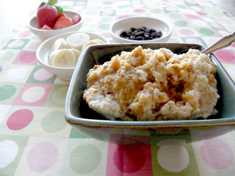 Sugar-Free Overnight Crock Pot Oatmeal