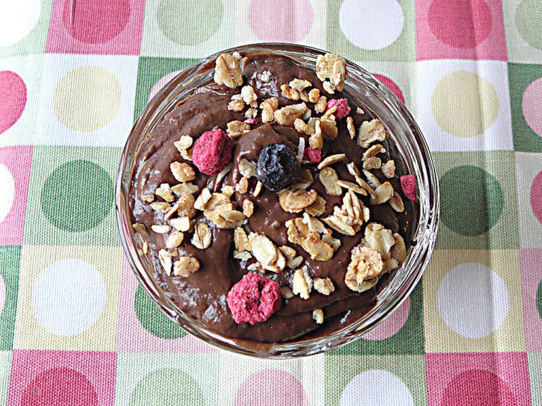 Dairy Free Chocolate Pudding: No Added Sugar