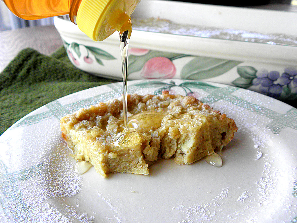 Whole Wheat Banana Puff Pancake - Sugar-Free Mom