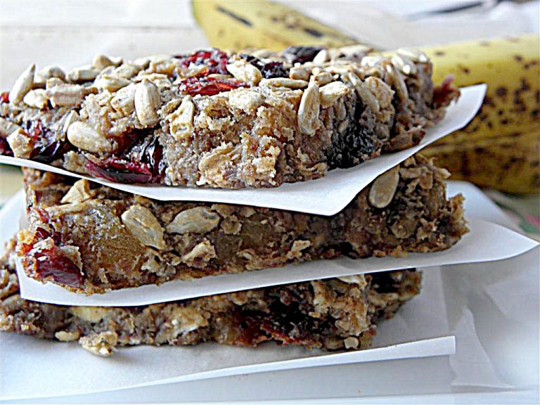 Oat & Fruit Breakfast Bars: Dairy, Egg, Sugar, Flour, Nut & Gluten- Free
