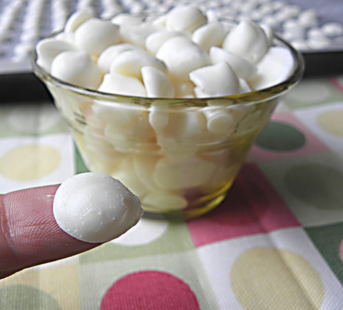 Honey Vanilla Frozen Yogurt Drops