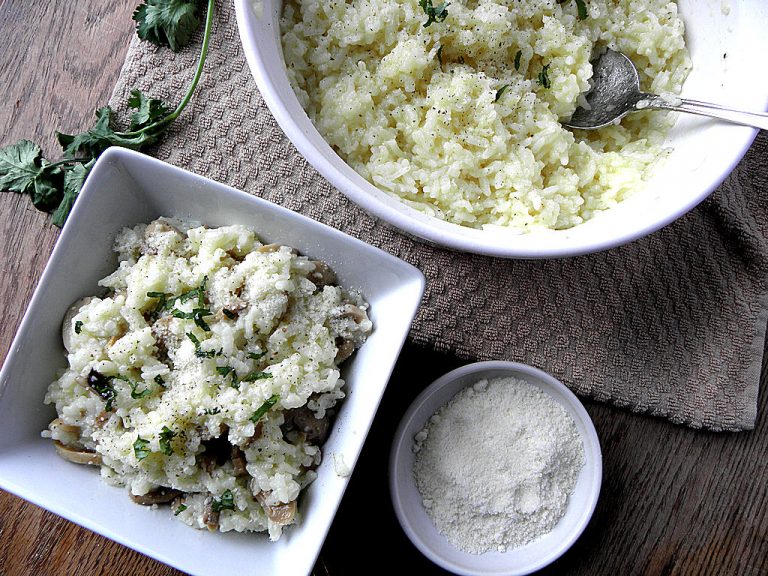 Creamy Risotto in the Microwave - Sugar-Free Mom