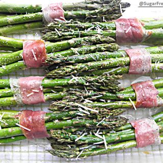 Roasted Asparagus Wrapped with Prosciutto