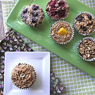 Personalized Baked STEEL CUT Oat Cups: [No Added Sugar]