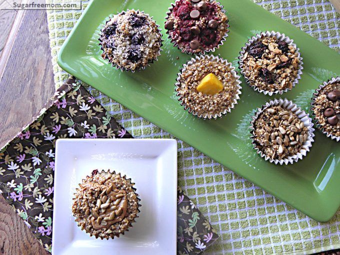 Personalized Baked STEEL CUT Oat Cups [No Added Sugar]