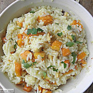 Roasted Butternut Squash & Apple Risotto