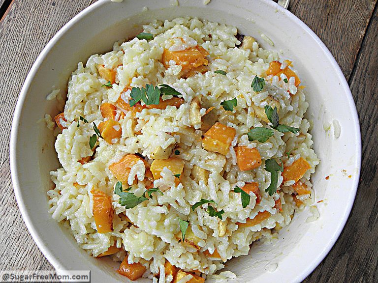 Roasted Butternut Squash & Apple Risotto