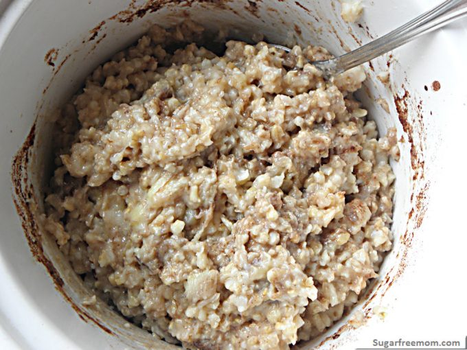 Overnight Banana Steel Cut Oats