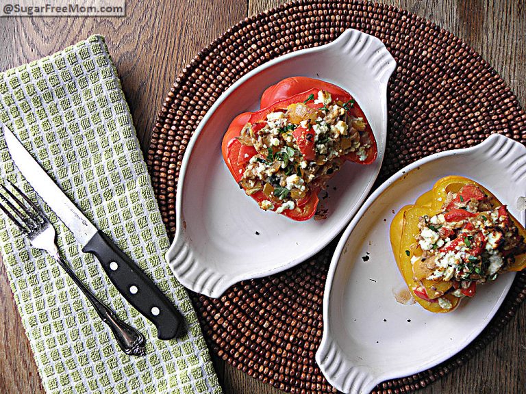 Mediterranean Tuna Stuffed Pepper