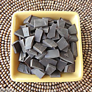 Naturally Sweetened Dark Chocolate Chunks: Dairy Free & Diabetic Friendly