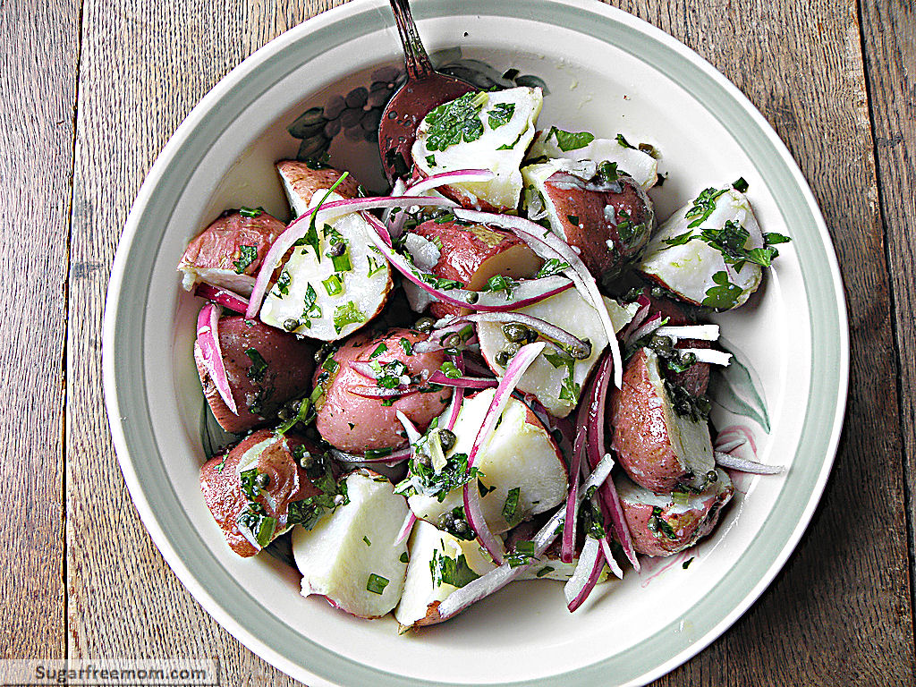 Italian Potato Salad - Sugar-Free Mom