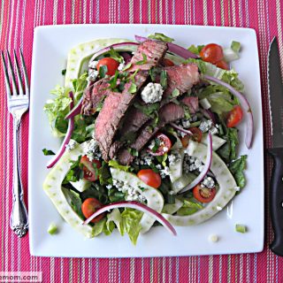 Blue Cheese Fennel Steak Salad