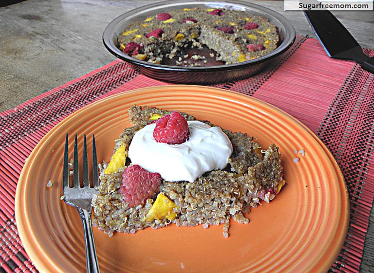 Fruity Baked Quinoa: Gluten, Sugar & Dairy Free