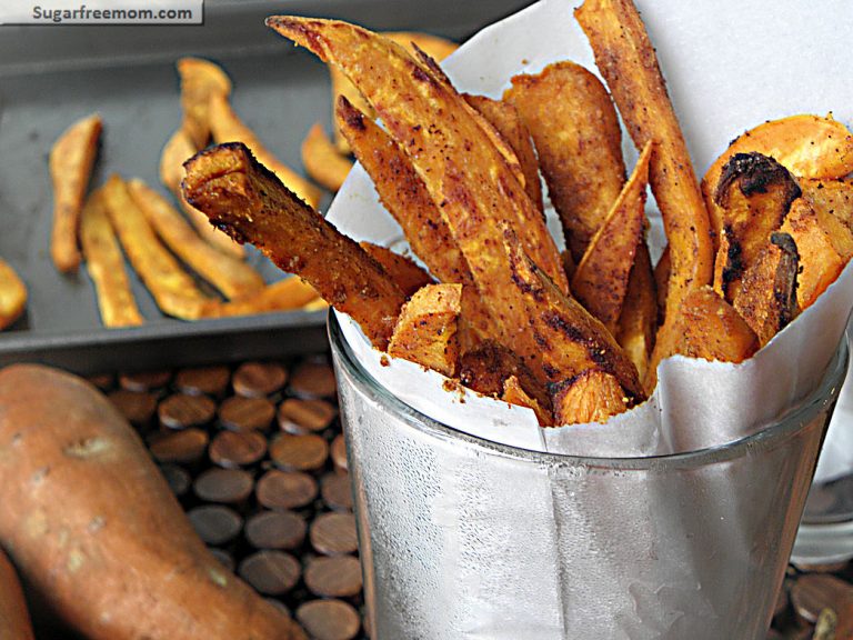 Healthy Baked Sweet Potato Fries