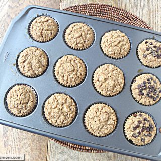 Personal Sized Low Fat Protein Baked Oatmeal: No Added Sugar & Cholestrol Free