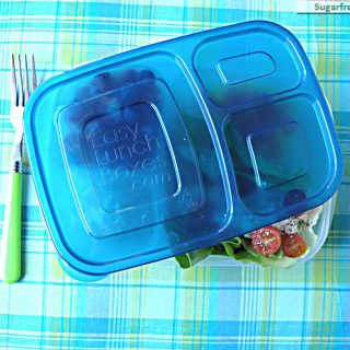Healthy Chicken Salad Lettuce Wrap Meal-To-Go