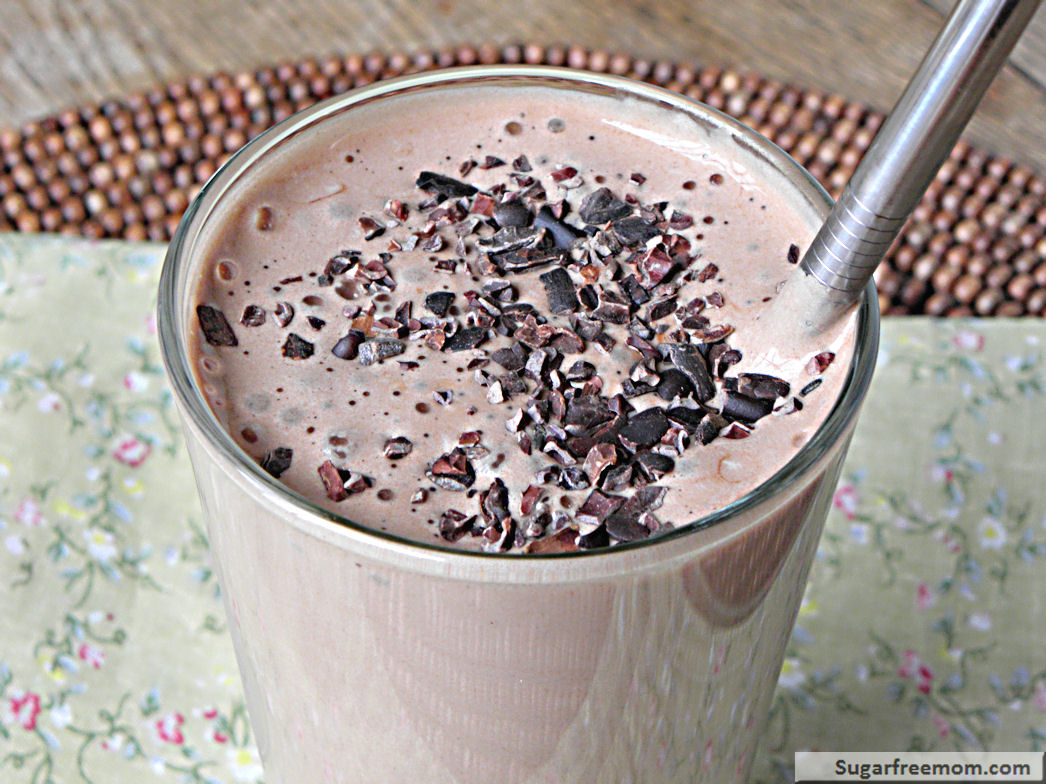 High Protein Chocolate Smoothie No Sugar Added