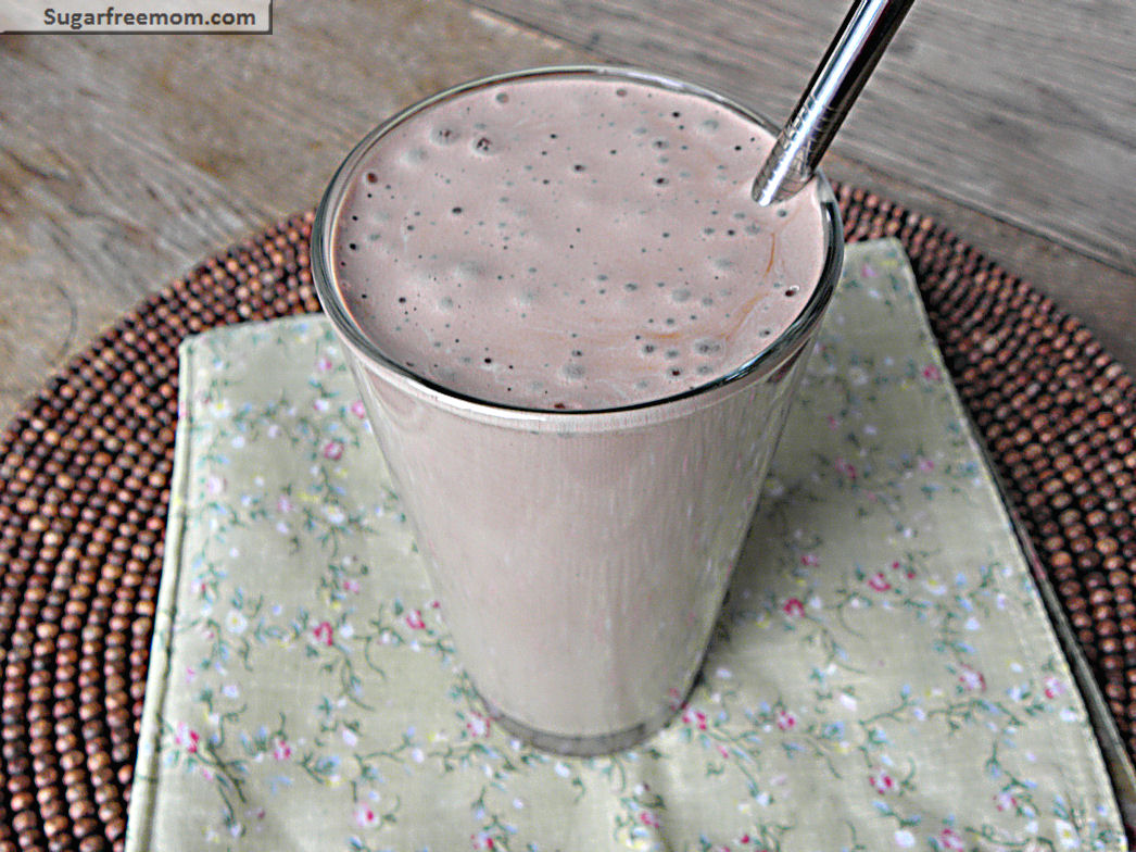 High Protein Chocolate Smoothie No Sugar Added