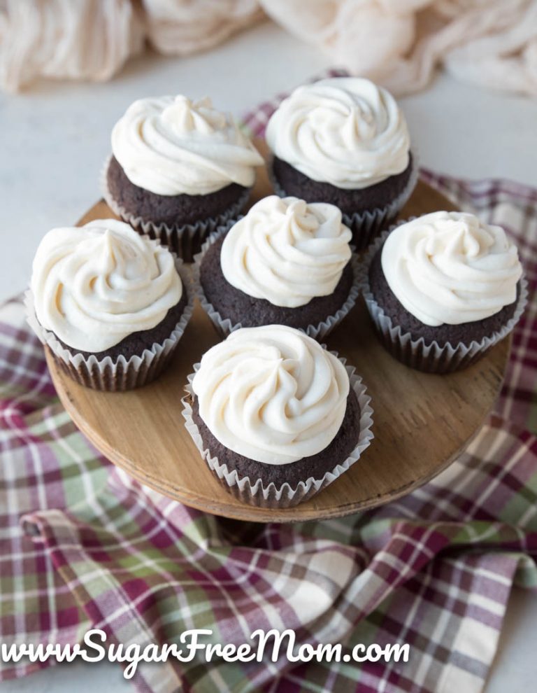 Sugar Free Vanilla Cream Cheese Frosting (Keto, Low Carb)