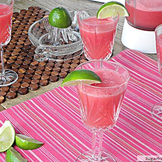 Watermelon Lime Spritzer: No Sugar Added