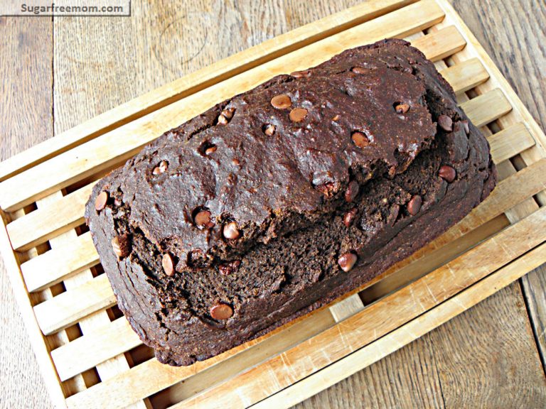 Double Chocolate Zucchini Bread: No Sugar Added