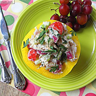 Mayo Free Cilantro Chicken Salad 