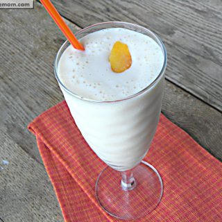 Low Fat Peach Protein Smoothie: No Sugar Added