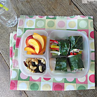 Collard Green Mock Sushi Rolls Meal-To-Go