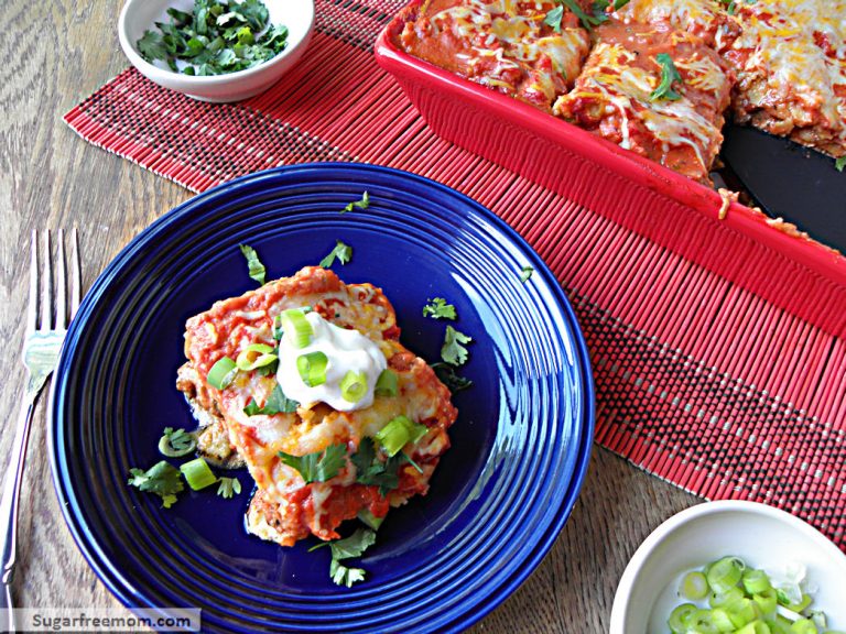 Healthier Mexican Taco Lasagna