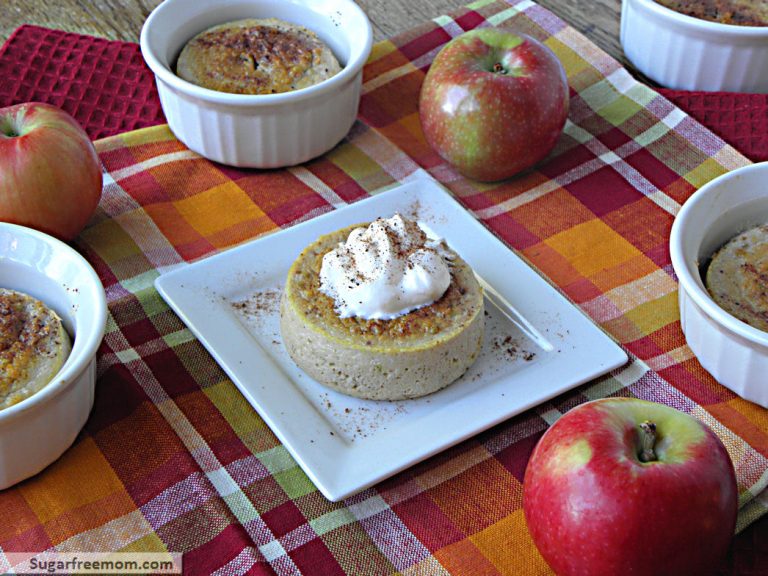 Naturally Sweetened Apple Custard: [Dairy Free & Gluten Free]