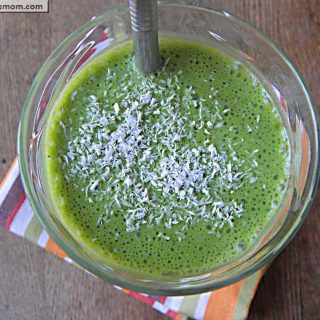 Green Protein Coconut Smoothie: Dairy Free