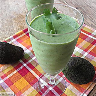 Naturally Sweetened Green Protein Smoothie