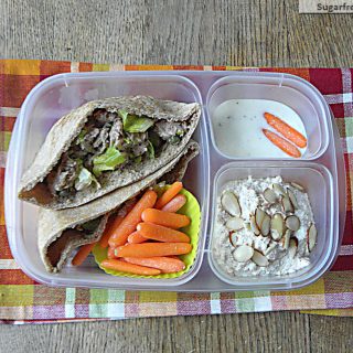 Mayo Free Tuna Salad & Almond Mousse Meal-To-Go