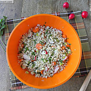 Toasted Millet Salad: Gluten Free