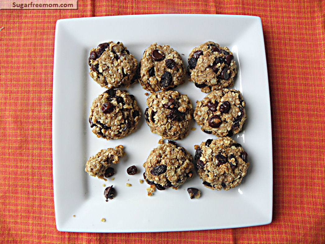 Healthy Oatmeal Raisin Cookies No Sugar Added