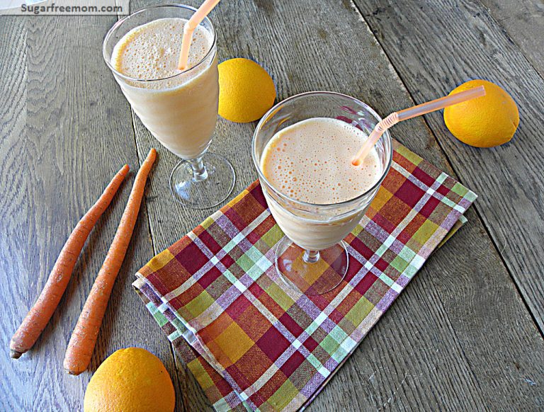 Orange Protein Smoothie: No Sugar Added