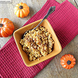 Pumpkin Vanilla Millet Porridge: Dairy & Gluten Free