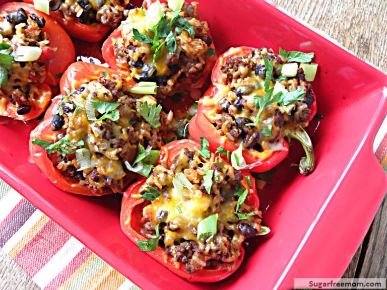 Healthy Turkey Stuffed Pepper