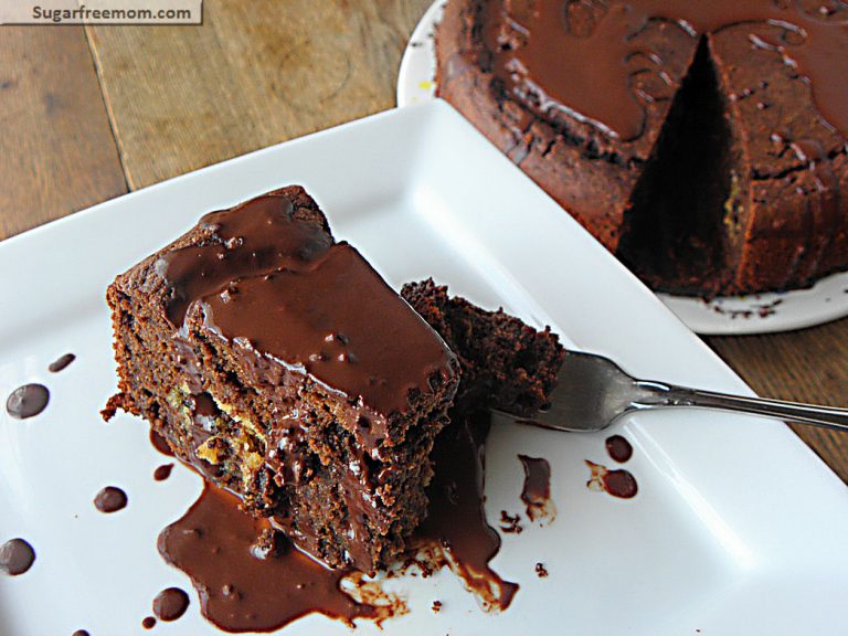 Clean Eating Chocolate Chip Cookie Dough Chocolate Cake