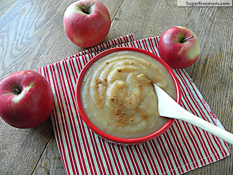 Crock Pot Applesauce: No Sugar Added
