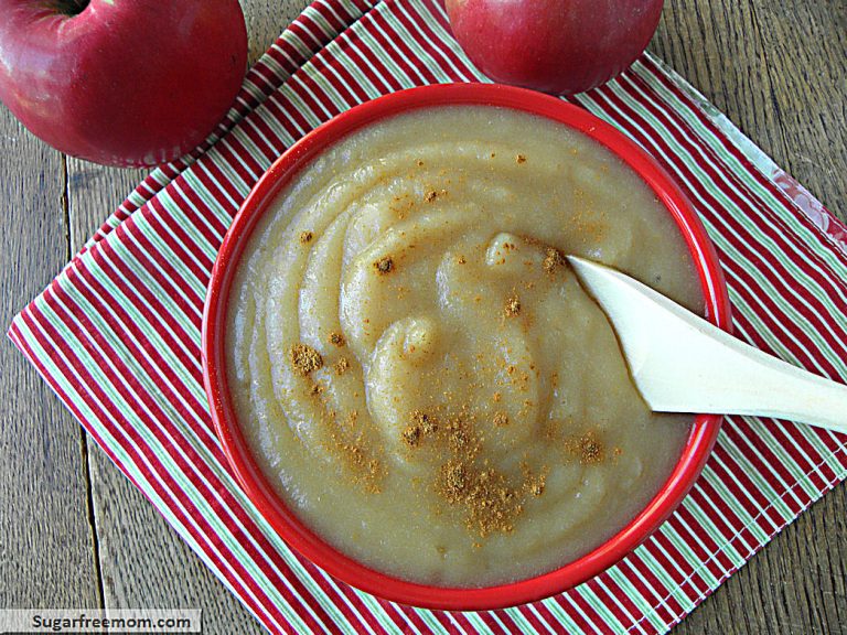 Crock Pot Applesauce No Sugar Added
